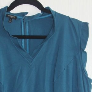 Teal Talbots Size 14W Dress
